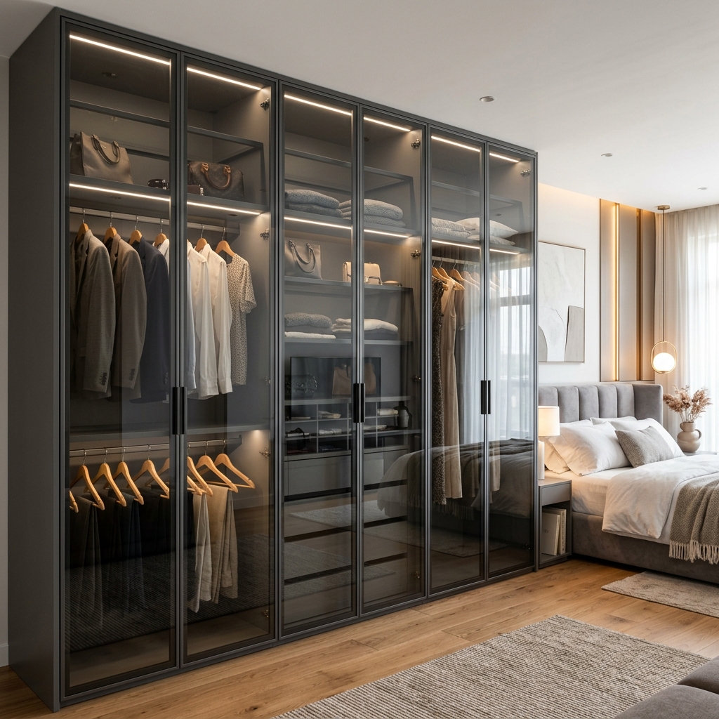 Aluminium Cupboard Profiles